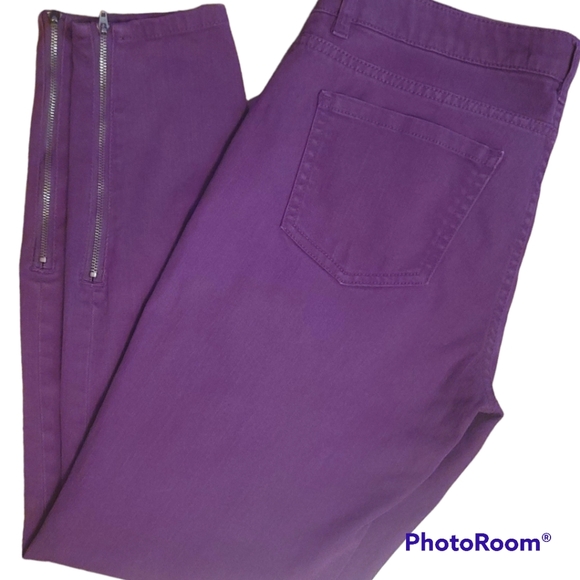 Purple Skinny Jeans - Picture 4 of 13